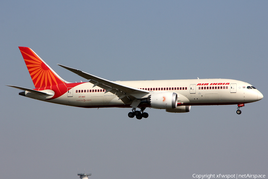 Air India Boeing 787-8 Dreamliner (VT-NAC) | Photo 445509