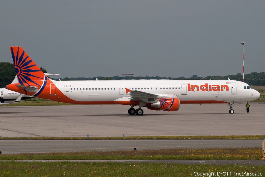 Indian Airlines Airbus A321-211 (VT-PPA) | Photo 201368