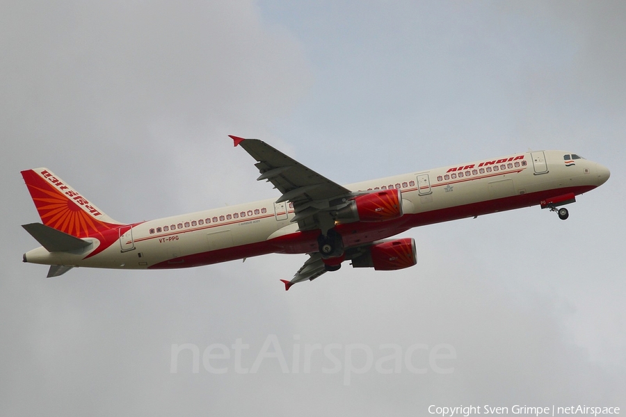 Air India Airbus A321-211 (VT-PPG) | Photo 12120