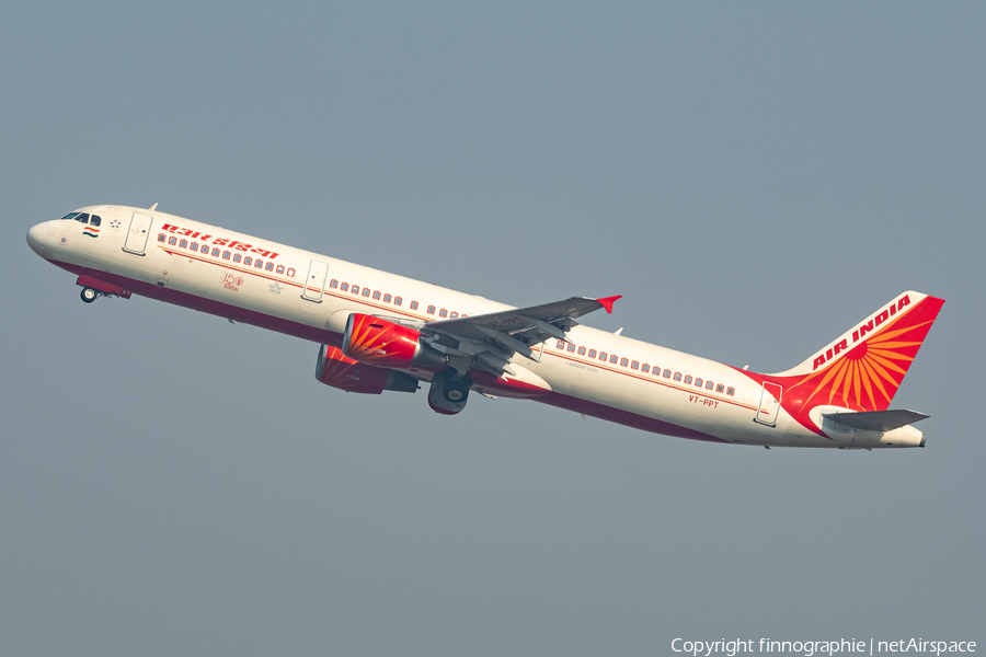 Air India Airbus A321-211 (VT-PPT) | Photo 541898