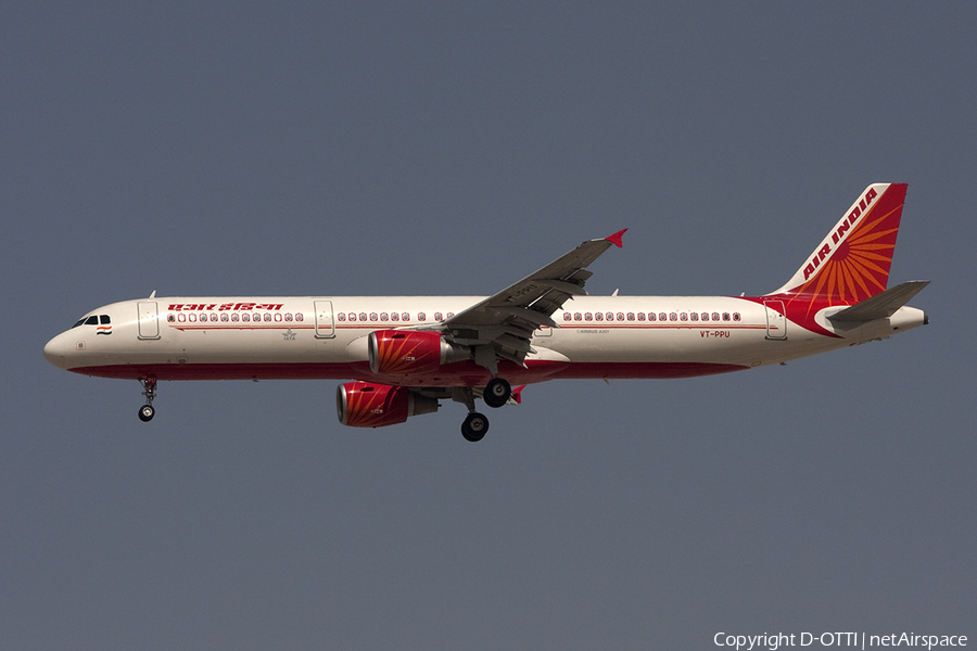 Air India Airbus A321-211 (VT-PPU) | Photo 285720