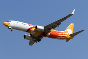 SpiceJet Boeing 737-8AS (VT-SLF) at  Coimbatore - International, India