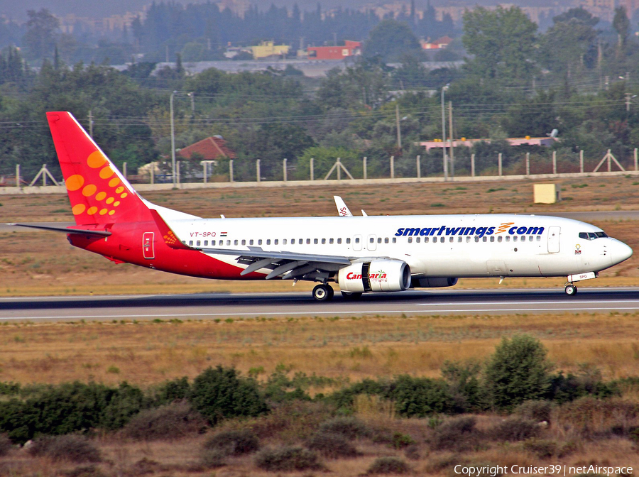 SmartWings Boeing 737-8GJ (VT-SPQ) | Photo 87300