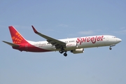 SpiceJet Boeing 737-9GJ(ER) (VT-SPU) at  New Delhi - Indira Gandhi International, India