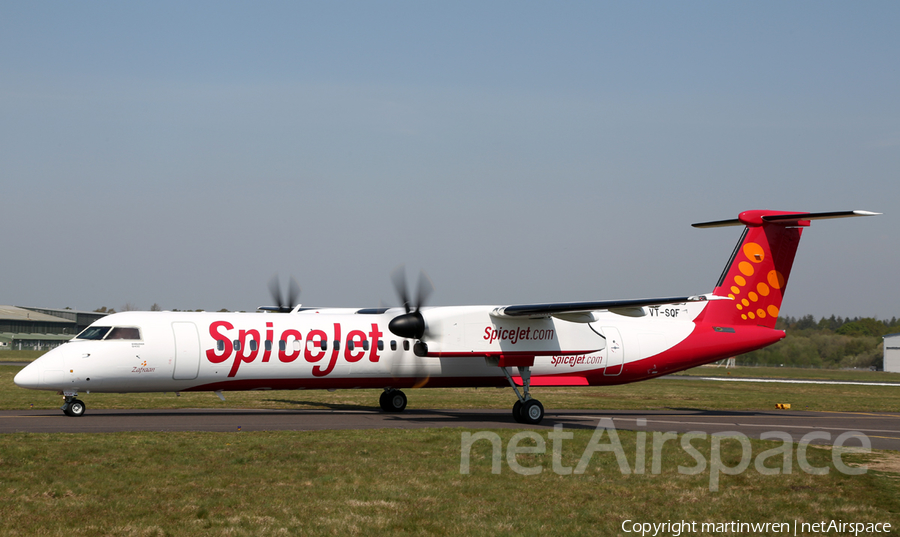 SpiceJet Bombardier DHC-8-402Q (VT-SQF) | Photo 314623