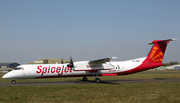 SpiceJet Bombardier DHC-8-402Q (VT-SQG) at  Bournemouth - International (Hurn), United Kingdom