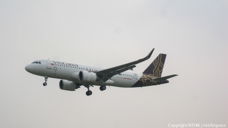 Vistara Airbus A320-251N (VT-TQG) | Photo 665239