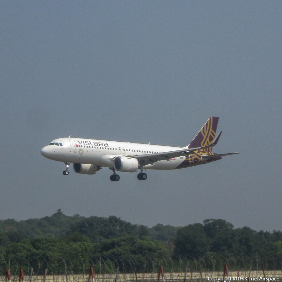 Vistara Airbus A320-251N (VT-TQN) | Photo 665154