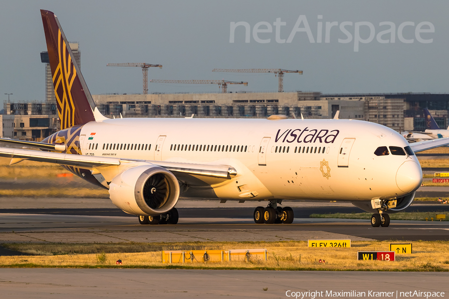 Vistara Boeing 787-9 Dreamliner (VT-TSQ) | Photo 631219