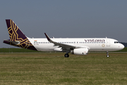 Vistara Airbus A320-232 (VT-TTL) at  Hamburg - Finkenwerder, Germany