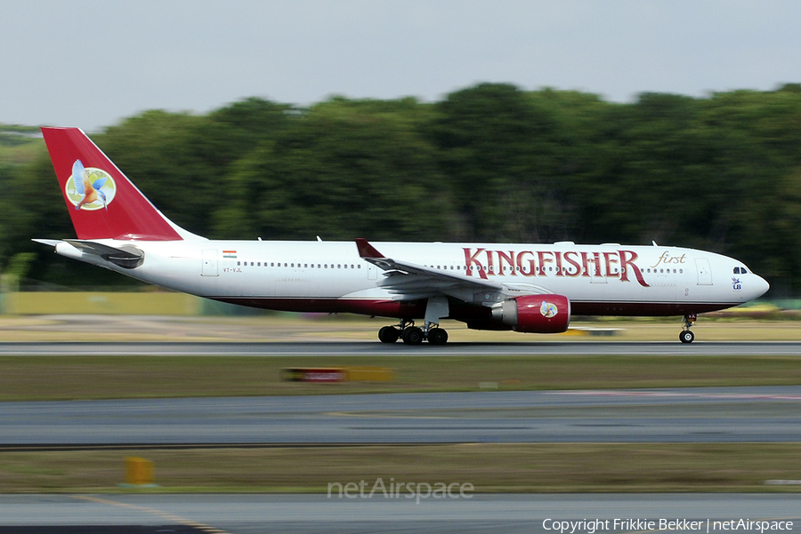 Kingfisher Airlines Airbus A330-223 (VT-VJL) | Photo 21466