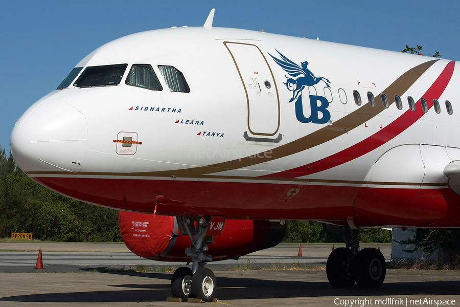 Kingfisher Airlines Airbus A319-133X CJ (VT-VJM) | Photo 373773