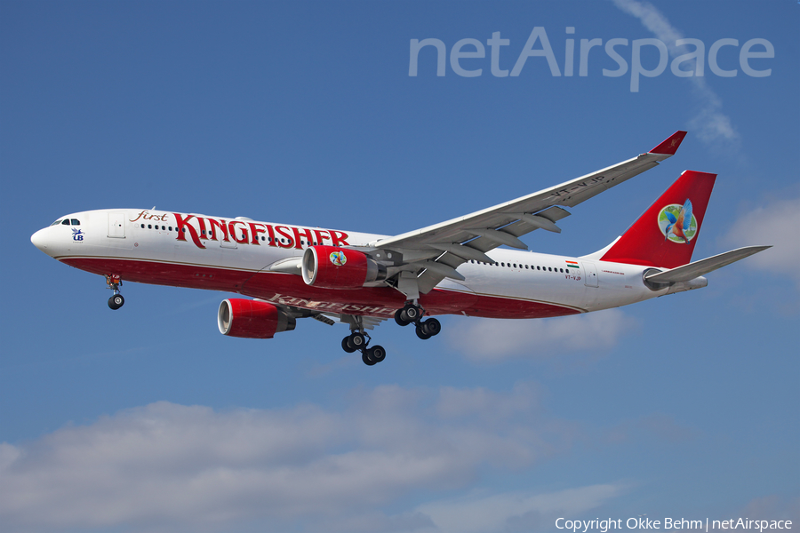 Kingfisher Airlines Airbus A330-223 (VT-VJP) | Photo 71722