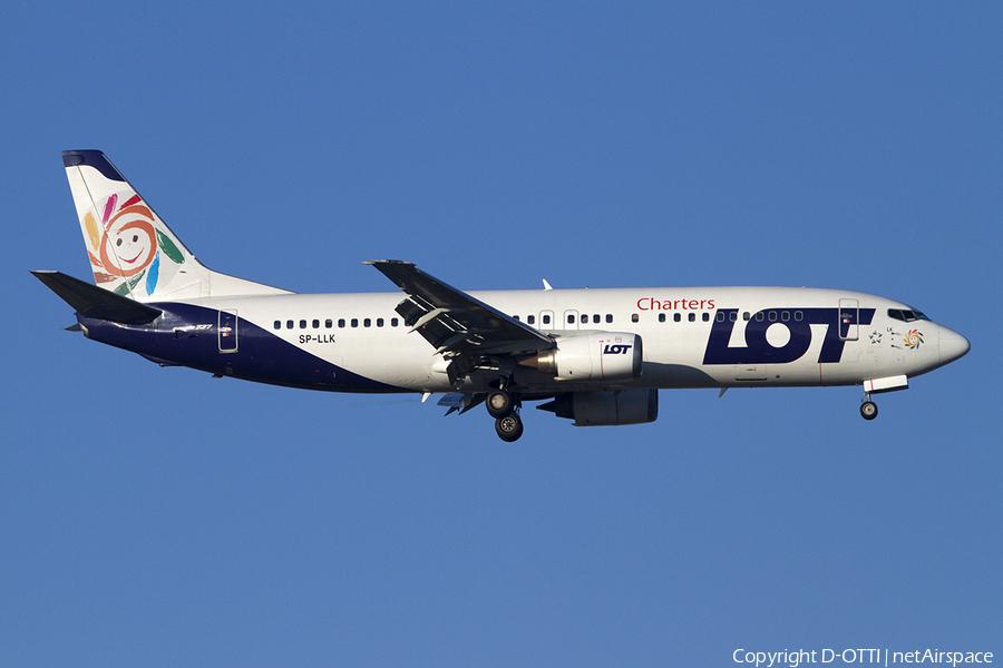 LOT Charters Boeing 737-4Q8 (SP-LLK) | Photo 380586