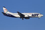 LOT Charters Boeing 737-4Q8 (SP-LLK) at  Warsaw - Frederic Chopin International, Poland