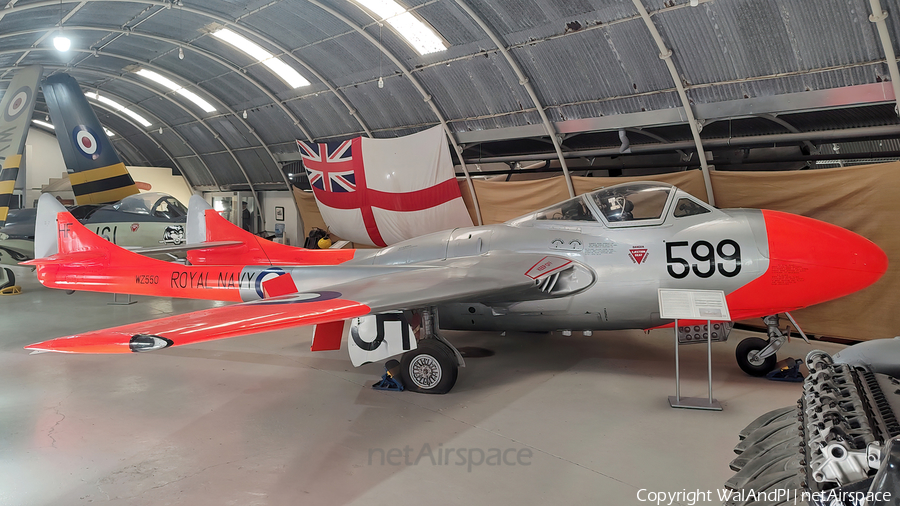 Royal Navy De Havilland DH.115 Vampire T11 (WZ550) | Photo 639735