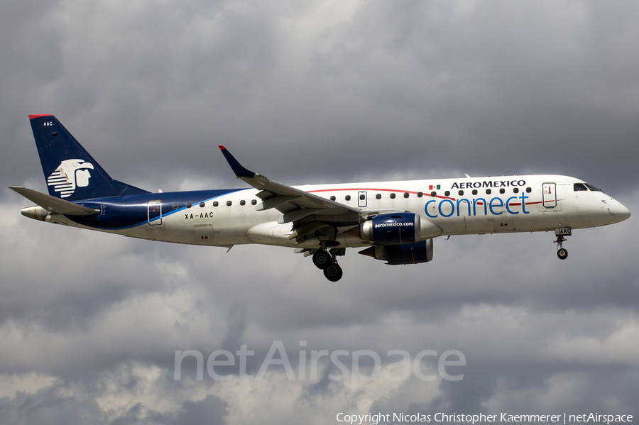 AeroMexico Connect Embraer ERJ-190AR (ERJ-190-100IGW) (XA-AAC) | Photo 122365