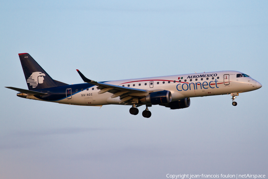 AeroMexico Connect Embraer ERJ-190AR (ERJ-190-100IGW) (XA-ACC) | Photo 109370