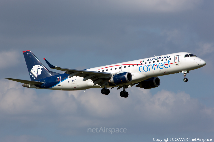 AeroMexico Connect Embraer ERJ-190AR (ERJ-190-100IGW) (XA-ACC) | Photo 119302