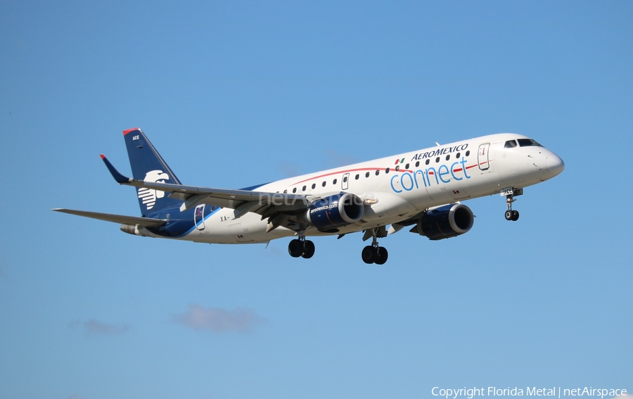 AeroMexico Connect Embraer ERJ-190LR (ERJ-190-100LR) (XA-ACE) | Photo 408418