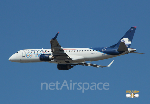 AeroMexico Connect Embraer ERJ-190LR (ERJ-190-100LR) (XA-ACE) at  Merida - Manuel Crescencio Rejón International, Mexico