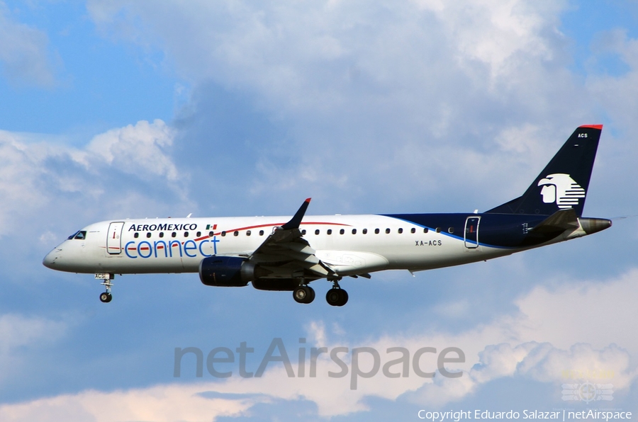 AeroMexico Connect Embraer ERJ-190LR (ERJ-190-100LR) (XA-ACS) | Photo 153904