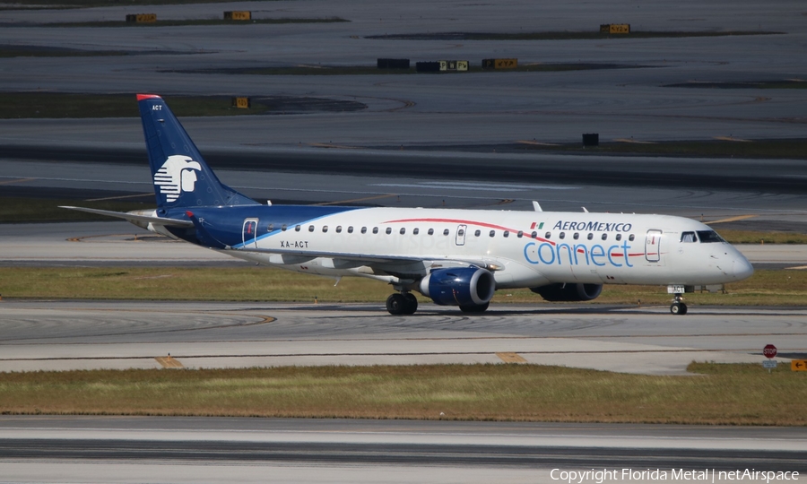 AeroMexico Connect Embraer ERJ-190LR (ERJ-190-100LR) (XA-ACT) | Photo 320910