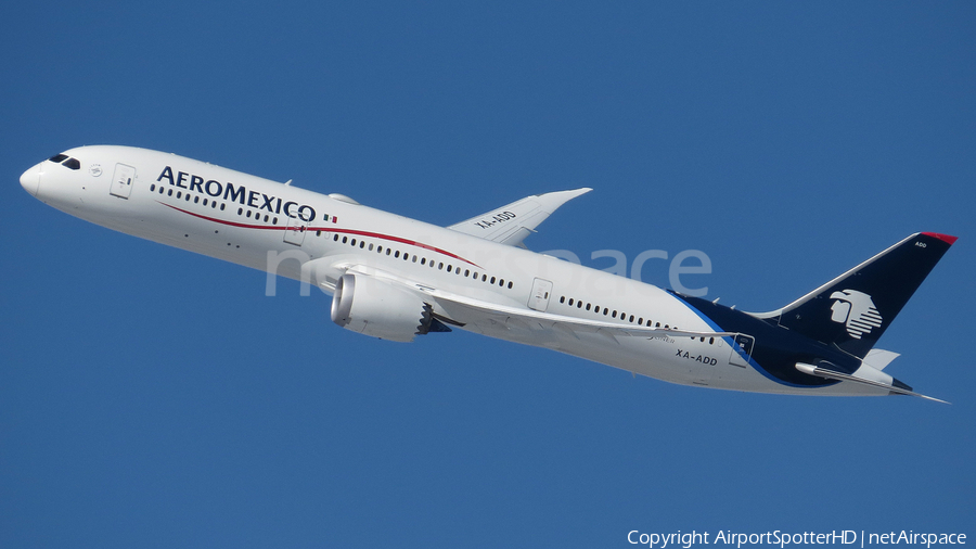 AeroMexico Boeing 787-9 Dreamliner (XA-ADD) | Photo 151022