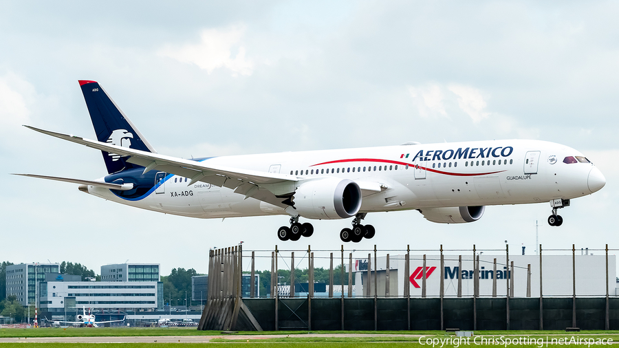 AeroMexico Boeing 787-9 Dreamliner (XA-ADG) | Photo 259553