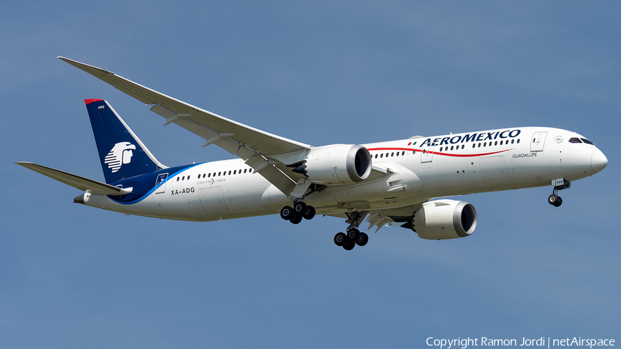 AeroMexico Boeing 787-9 Dreamliner (XA-ADG) | Photo 344576