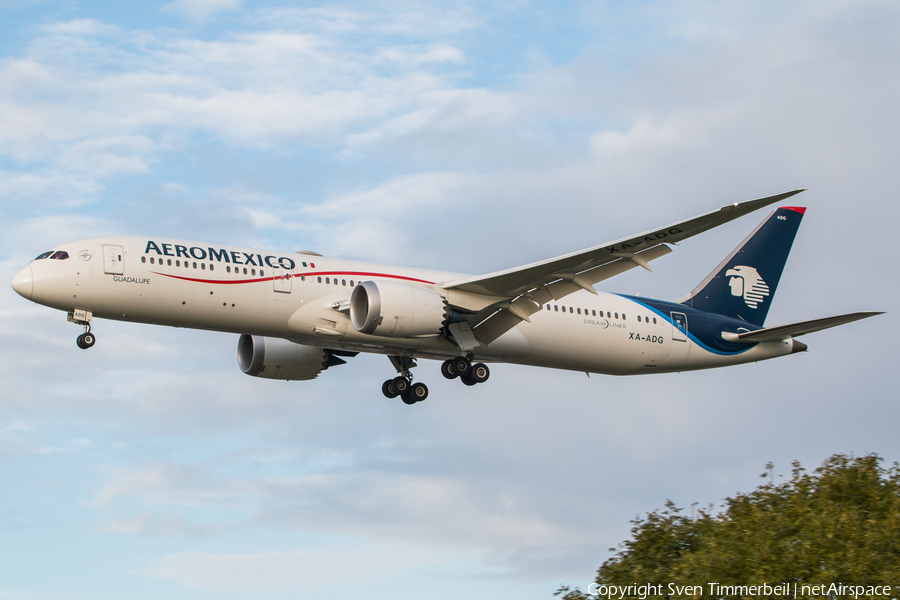 AeroMexico Boeing 787-9 Dreamliner (XA-ADG) | Photo 359639
