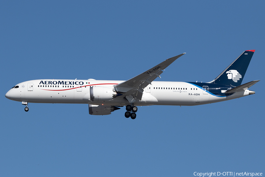 AeroMexico Boeing 787-9 Dreamliner (XA-ADH) | Photo 219081