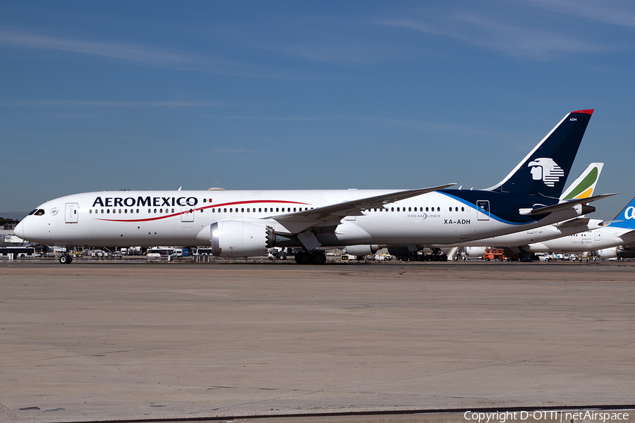 AeroMexico Boeing 787-9 Dreamliner (XA-ADH) | Photo 375393