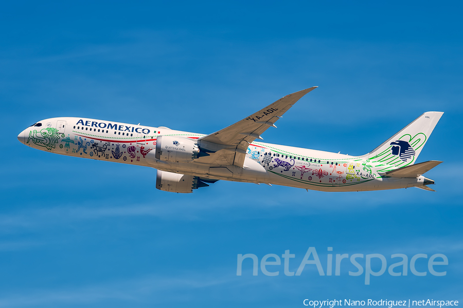 AeroMexico Boeing 787-9 Dreamliner (XA-ADL) | Photo 164512