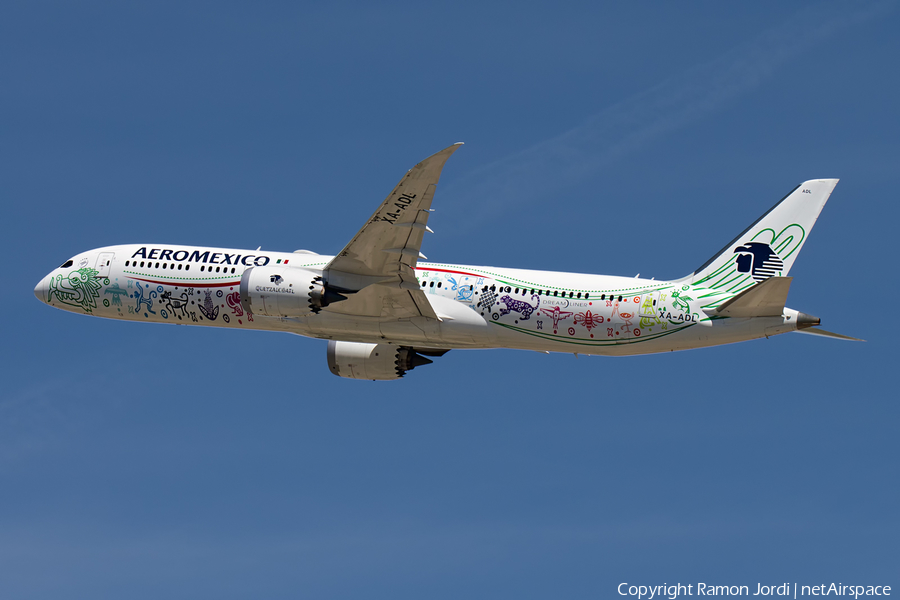 AeroMexico Boeing 787-9 Dreamliner (XA-ADL) | Photo 168775