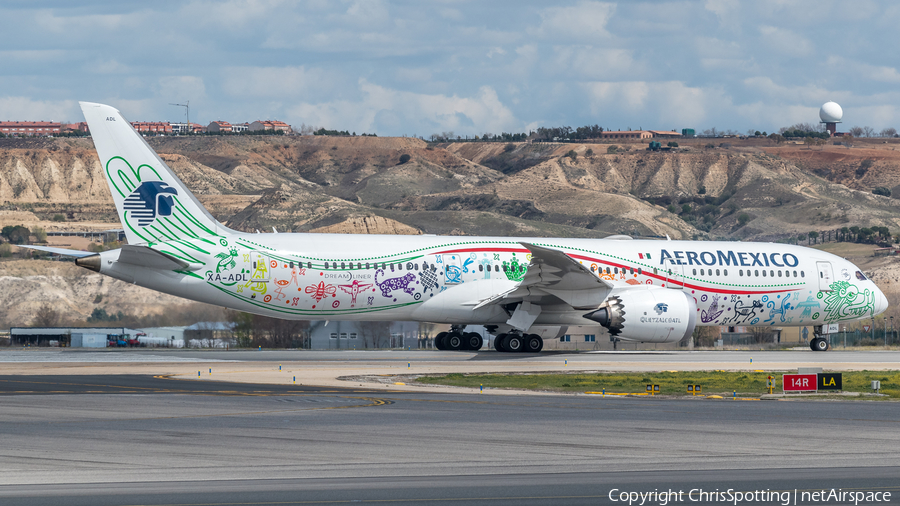 AeroMexico Boeing 787-9 Dreamliner (XA-ADL) | Photo 256325