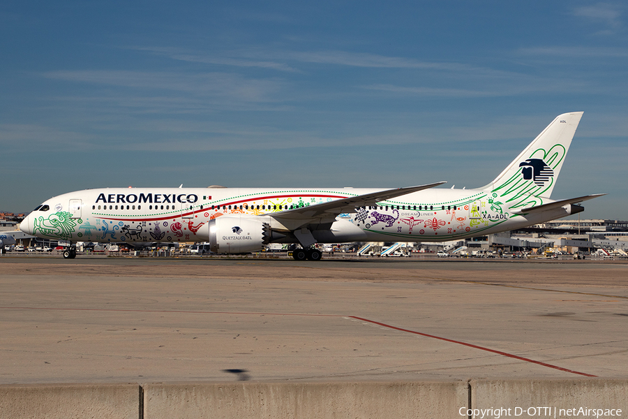 AeroMexico Boeing 787-9 Dreamliner (XA-ADL) | Photo 376044