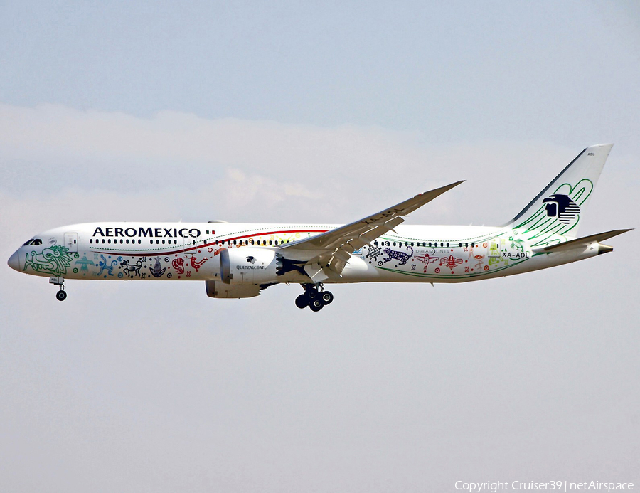 AeroMexico Boeing 787-9 Dreamliner (XA-ADL) | Photo 265307