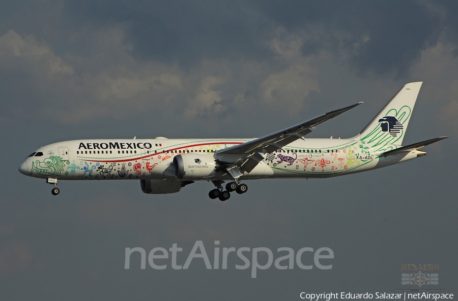 AeroMexico Boeing 787-9 Dreamliner (XA-ADL) | Photo 295900