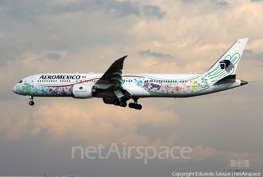 AeroMexico Boeing 787-9 Dreamliner (XA-ADL) | Photo 324285
