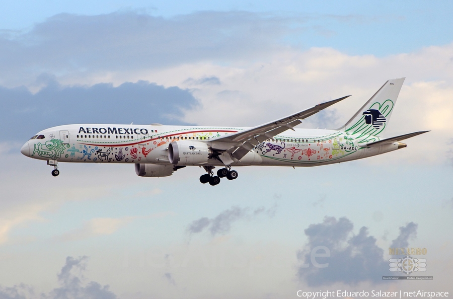AeroMexico Boeing 787-9 Dreamliner (XA-ADL) | Photo 362419