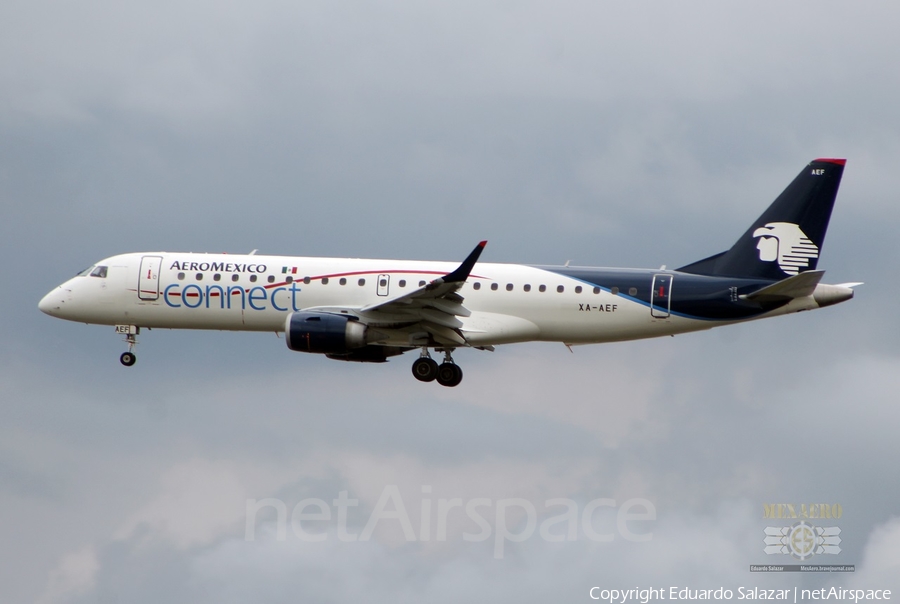 AeroMexico Connect Embraer ERJ-190AR (ERJ-190-100IGW) (XA-AEF) | Photo 369887