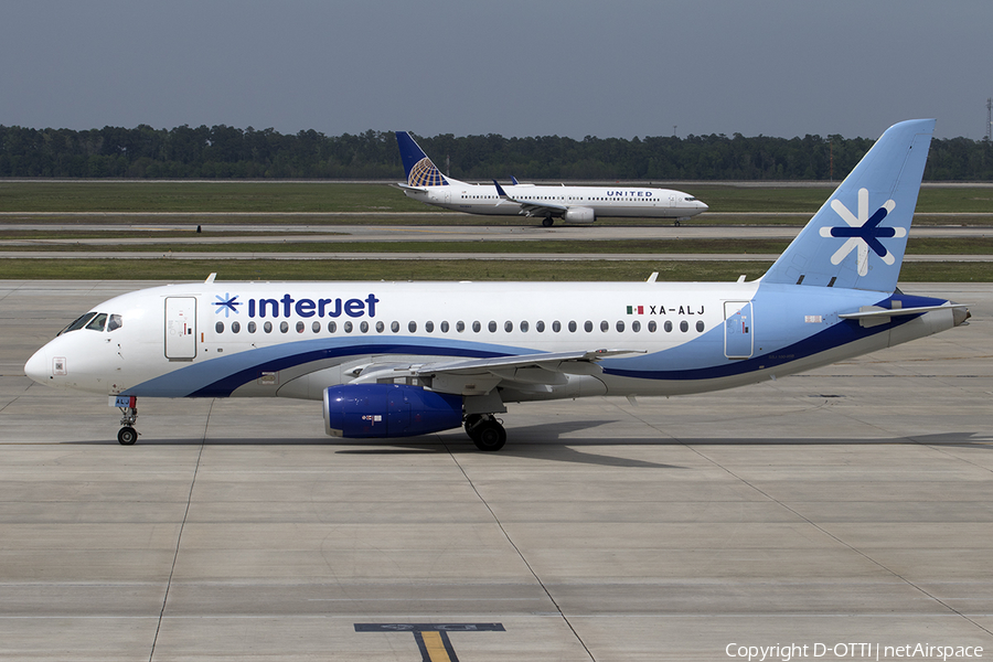 Interjet Sukhoi Superjet 100-95B (XA-ALJ) | Photo 537652