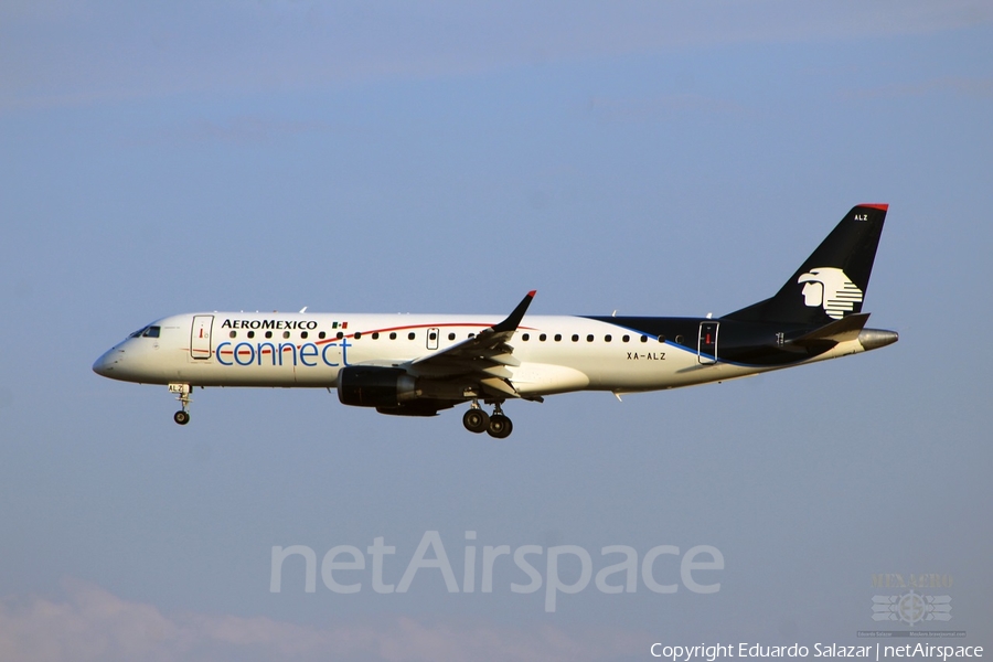 AeroMexico Connect Embraer ERJ-190AR (ERJ-190-100IGW) (XA-ALZ) | Photo 258453