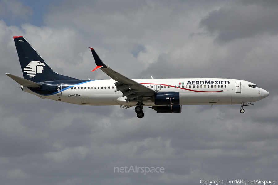 AeroMexico Boeing 737-852 (XA-AMA) | Photo 493344