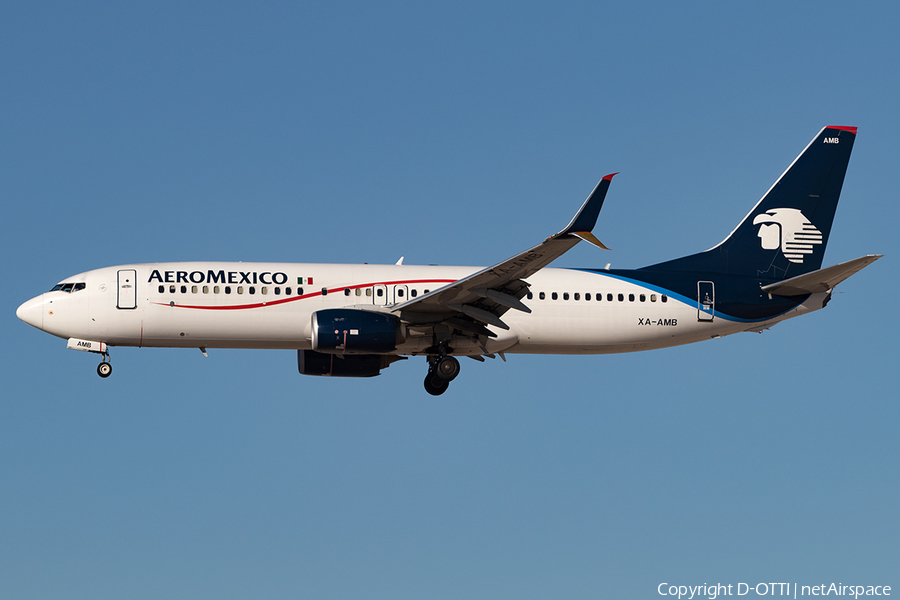 AeroMexico Boeing 737-852 (XA-AMB) | Photo 137025