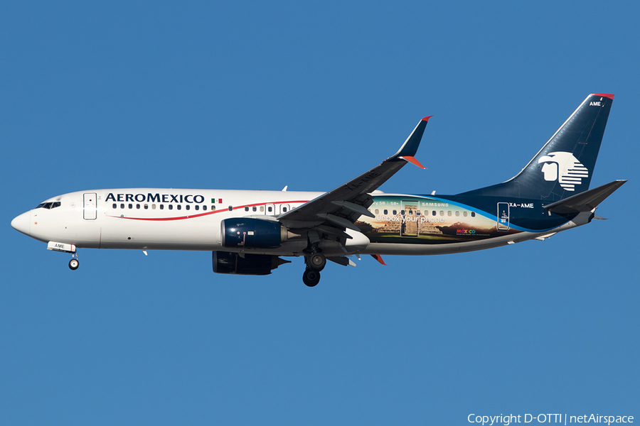 AeroMexico Boeing 737-852 (XA-AME) | Photo 220566