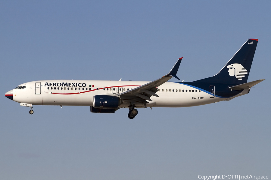 AeroMexico Boeing 737-852 (XA-AME) | Photo 465539
