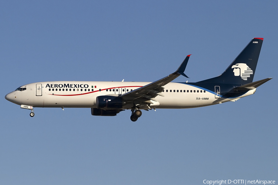 AeroMexico Boeing 737-852 (XA-AMM) | Photo 457794