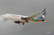 AeroMexico Boeing 737-852 (XA-AMM) at  Mexico City - Lic. Benito Juarez International, Mexico